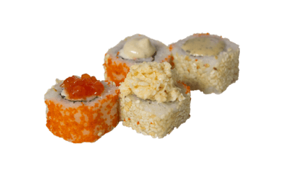 Микс ролл Микс ролл с креветкой. Гриль Дом.